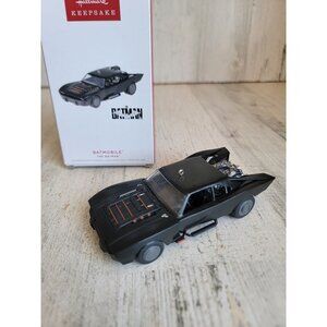 Hallmark Batmobile Batman car ornament Xmas dc comic